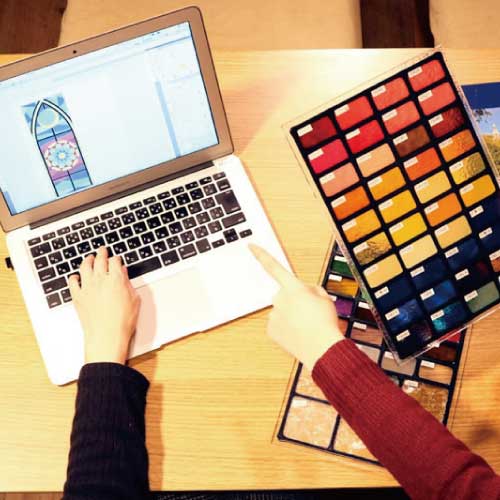 フルオーダーステンド製作の様子